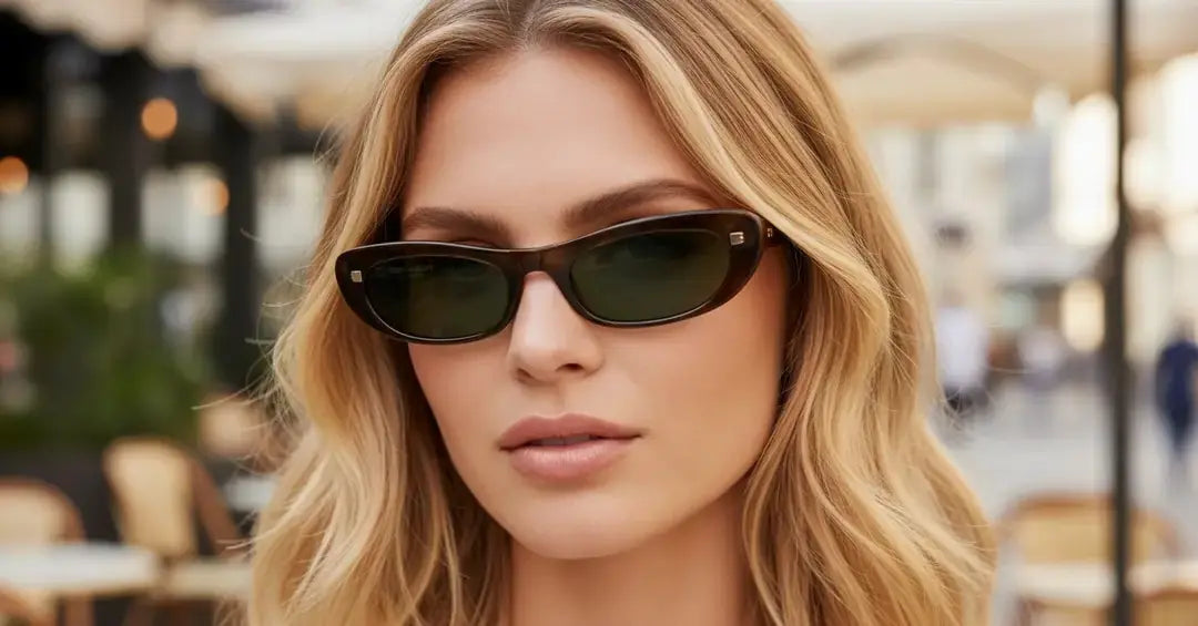 Saint Laurent 6161 Leopar Green