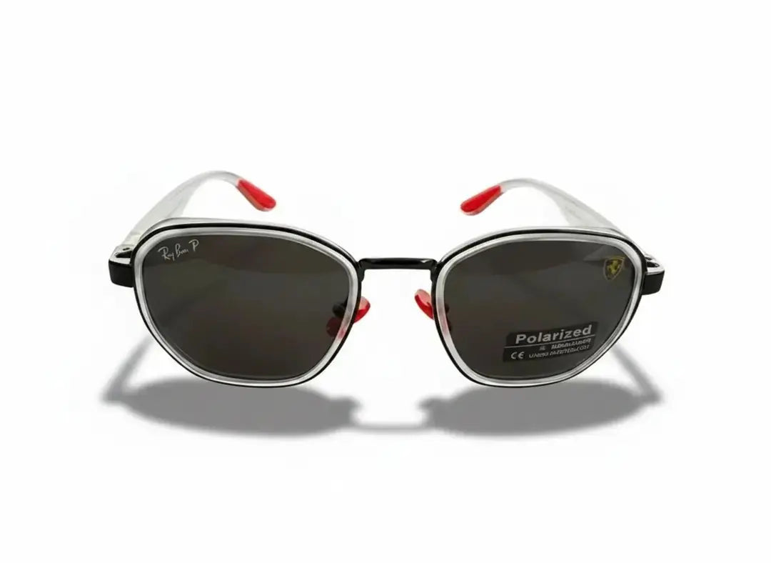 Ray-Ban Ferrari Kare Şeffaf (özel seri)