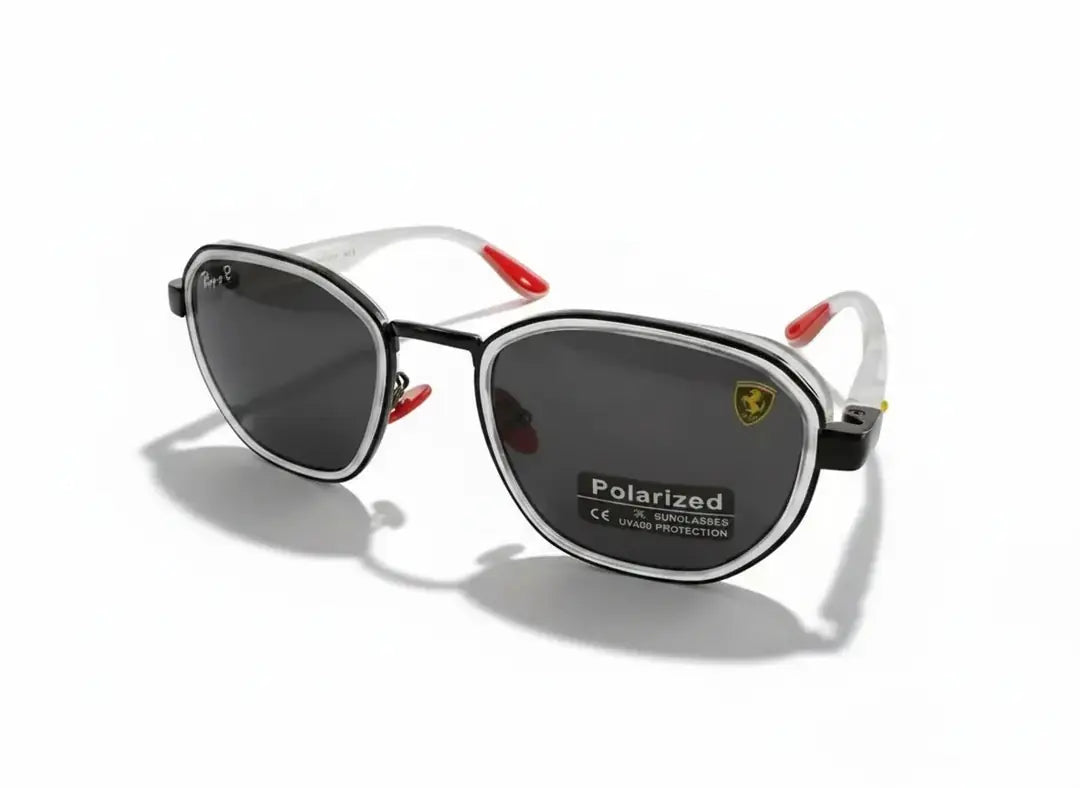Ray-Ban Ferrari Kare Şeffaf (özel seri)