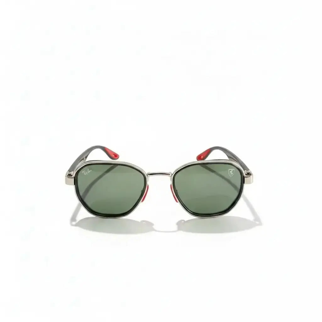 Ray-Ban Ferrari Kare Silver Black (özel seri)