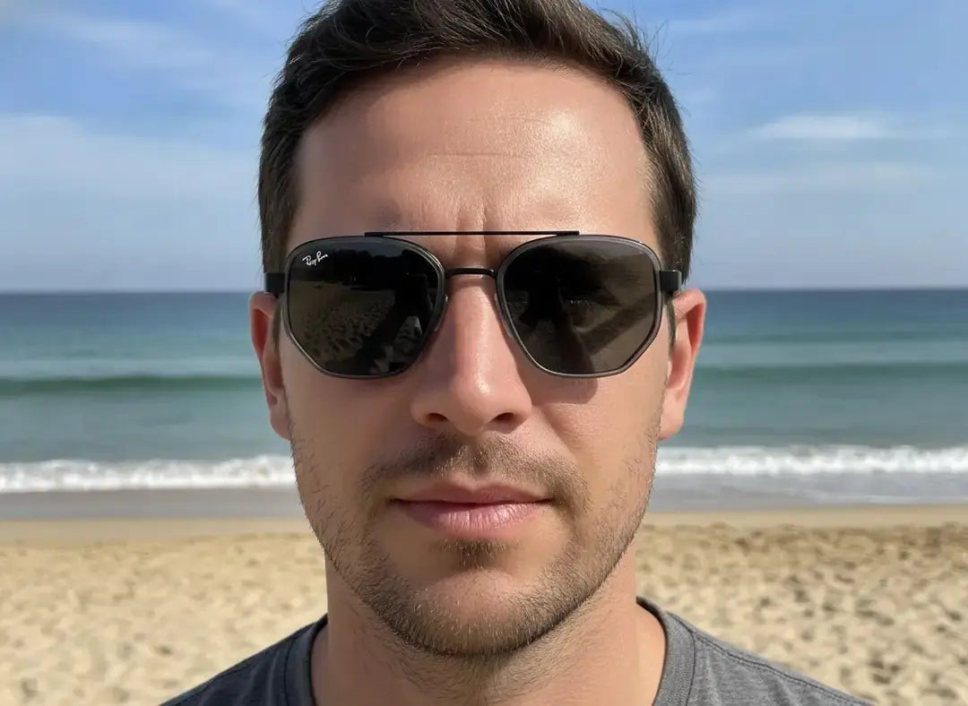 Ray-Ban Ferrari Kare Green Black Line