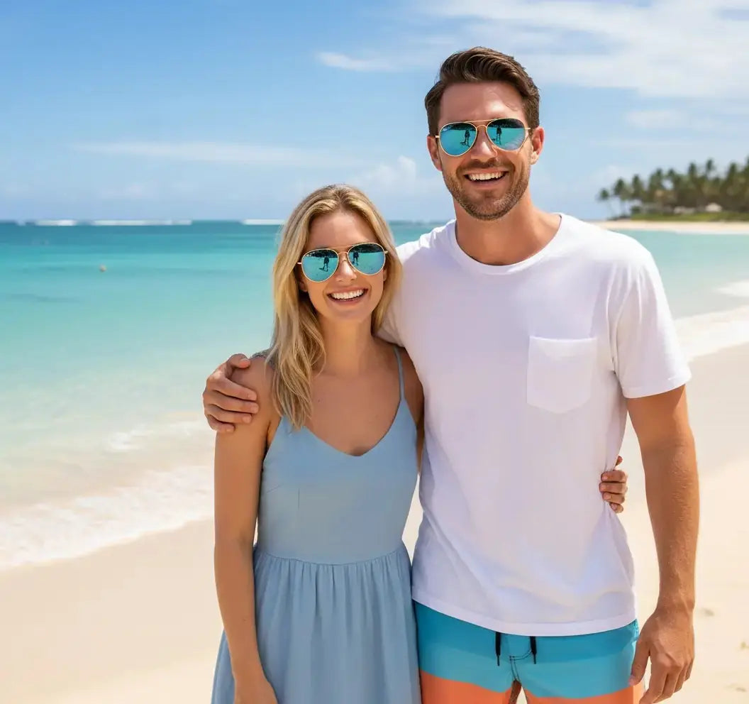 Ray-Ban Damla Blue 58 Unisex