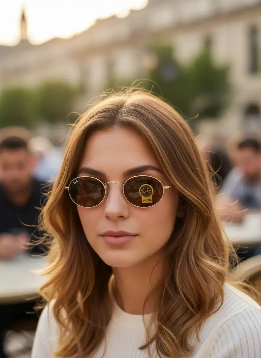 Ray-Ban Rb 3547 gold kahve