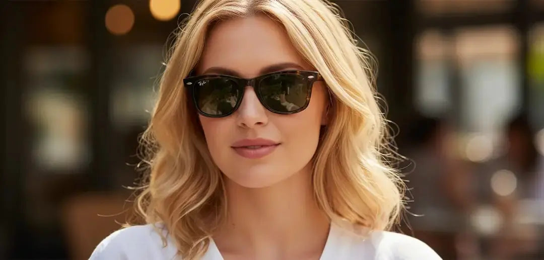 Ray-Ban Wayfarer 2140 Kahve- Yeşil cam 50 ekartman
