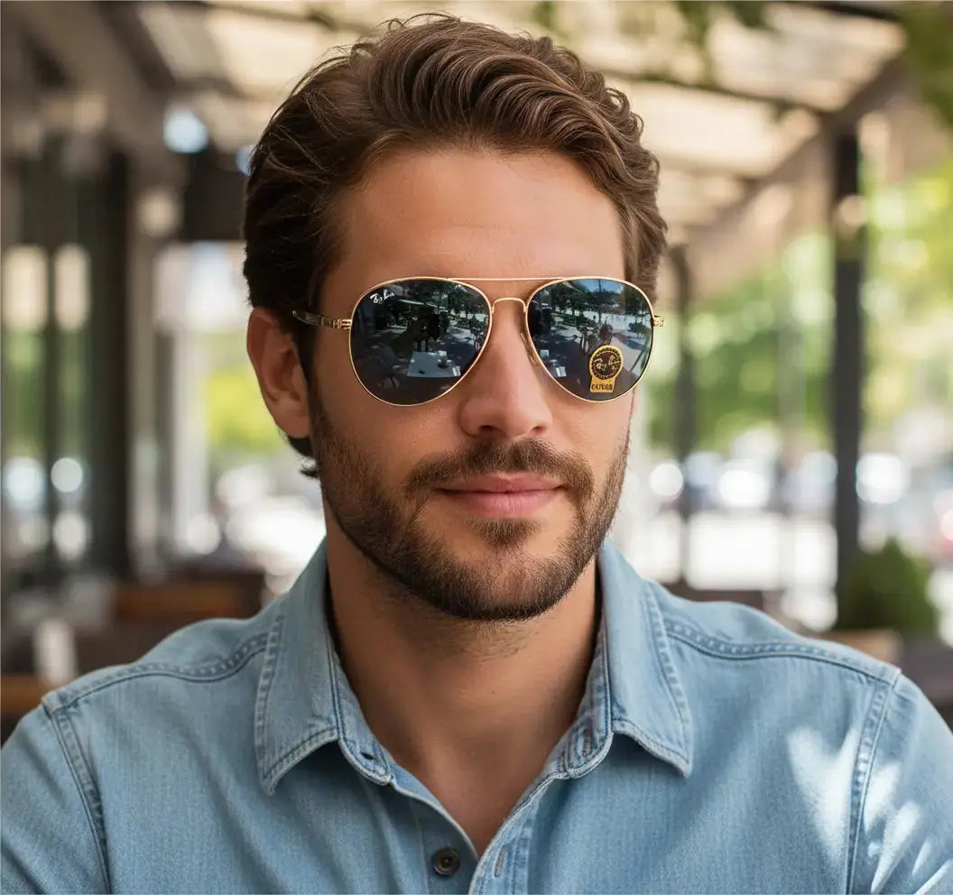 Ray-Ban Damla Blue 58 Unisex