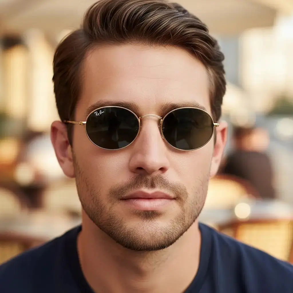 Ray-Ban Rb 3547 Gold Blue