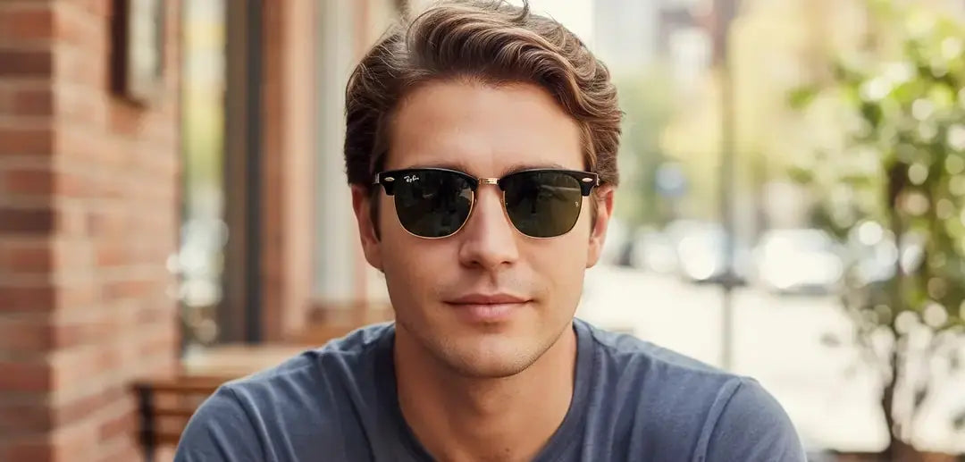 Ray-Ban RB3016 Gold Clubmaster Classic