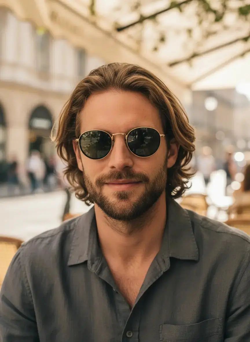 Ray-Ban Ferrari Modeli Gold Black