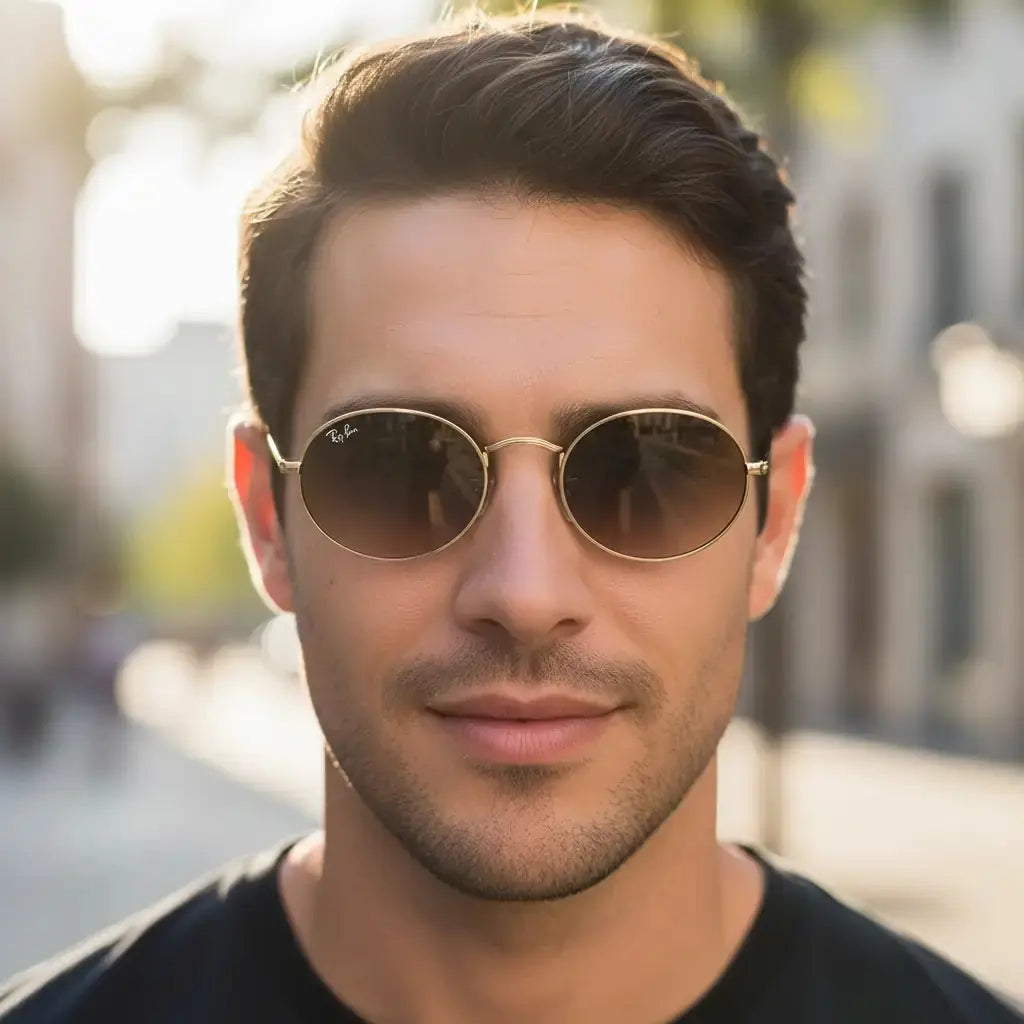 Ray-Ban Rb 3547 gold brown