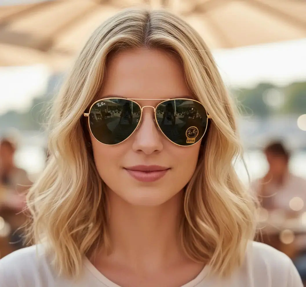 Ray-Ban Damla mavi 58 Unisex