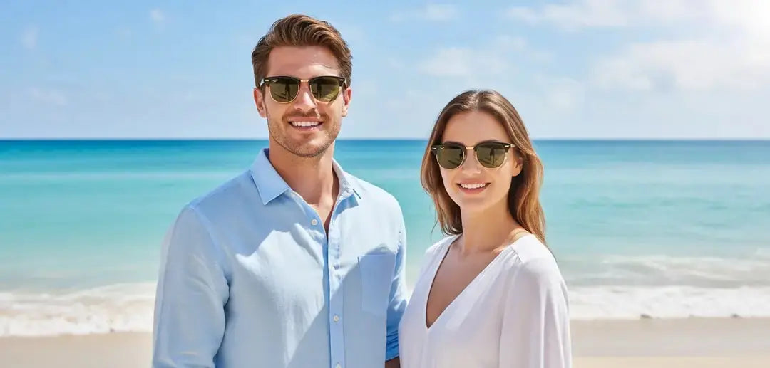 Ray-Ban RB3016 Gold Clubmaster Classic