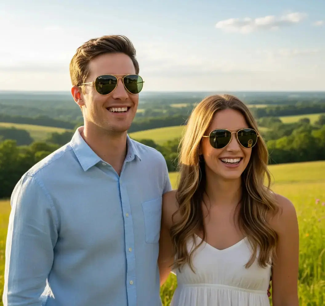 Ray-Ban Damla mavi 58 Unisex