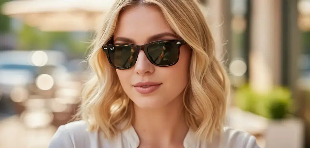 Ray-Ban Wayfarer 2140 Kahve- Yeşil cam 54 ekartman