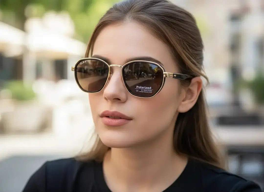 Ray-Ban Ferrari Kare Gold Black (özel seri)