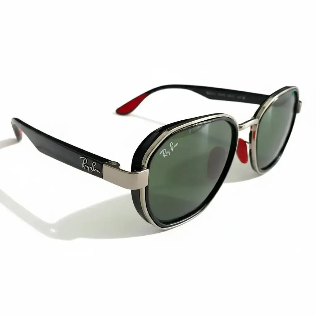 Ray-Ban Ferrari Kare Silver Black (özel seri)