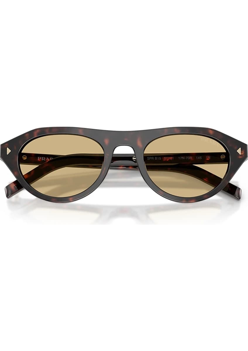 Prada B15S 17N70R 51-21 Leopar Renk UV 400