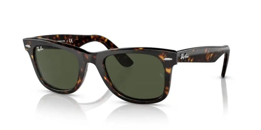 Ray-Ban Wayfarer 2140 Kahve- Yeşil cam 54 ekartman