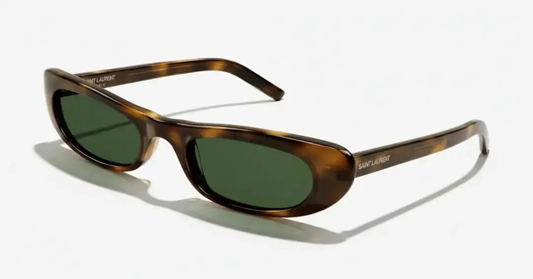 Saint Laurent 6161 Leopar Green
