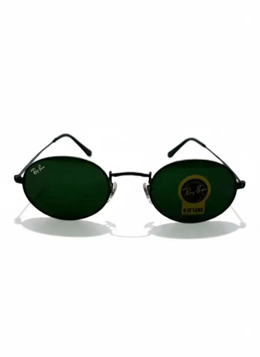 Ray-Ban Oval RB 3547 Black green