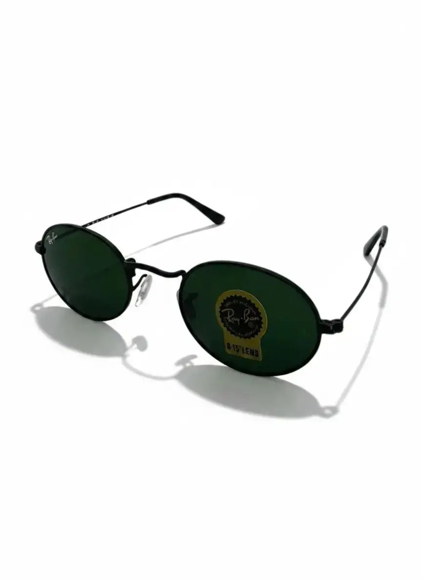 Ray-Ban Oval RB 3547 Black green