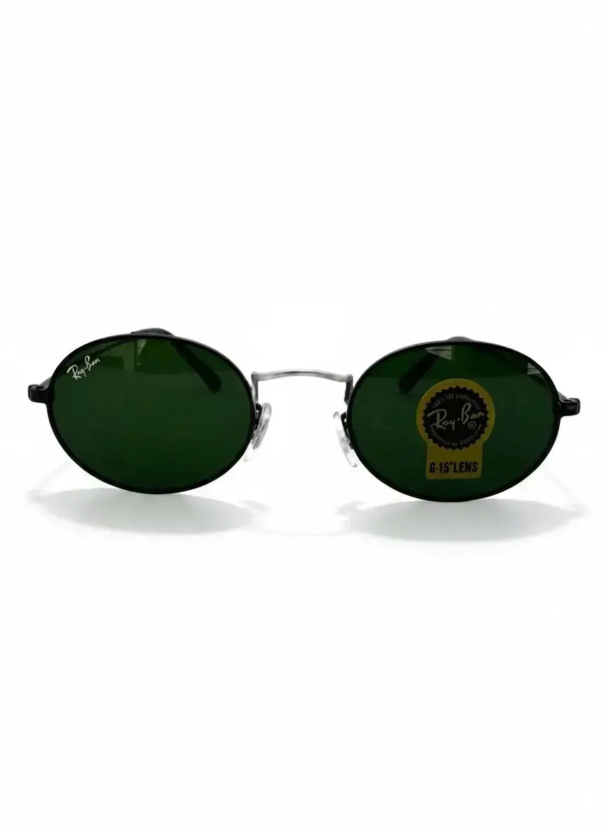 Ray-Ban Oval RB 3547 Black green
