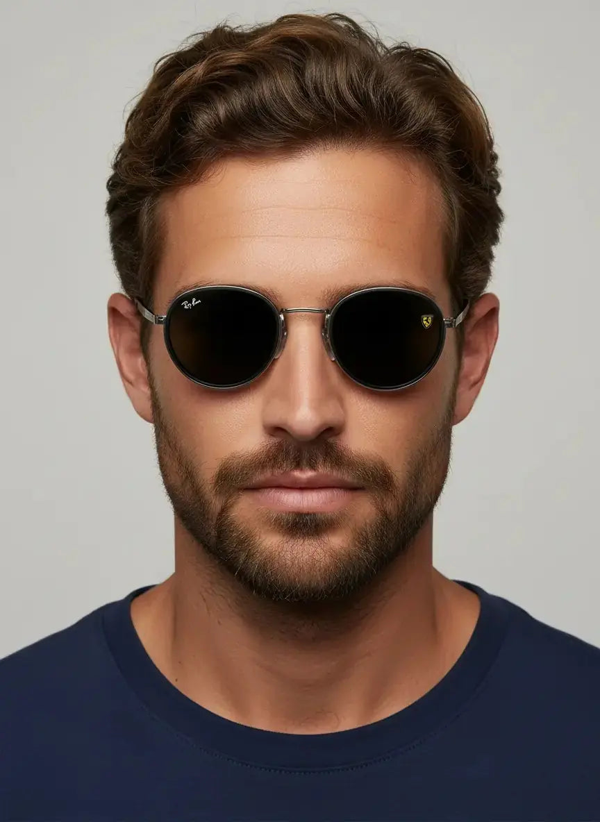 Ray-Ban Ferrari Modeli Silver Black